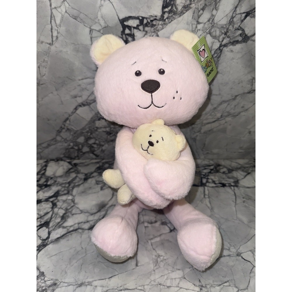 Baby Ganz Pink BIG SISTER BEAR 15" Plush Stuffed Animal Toy #BG3451 NEW